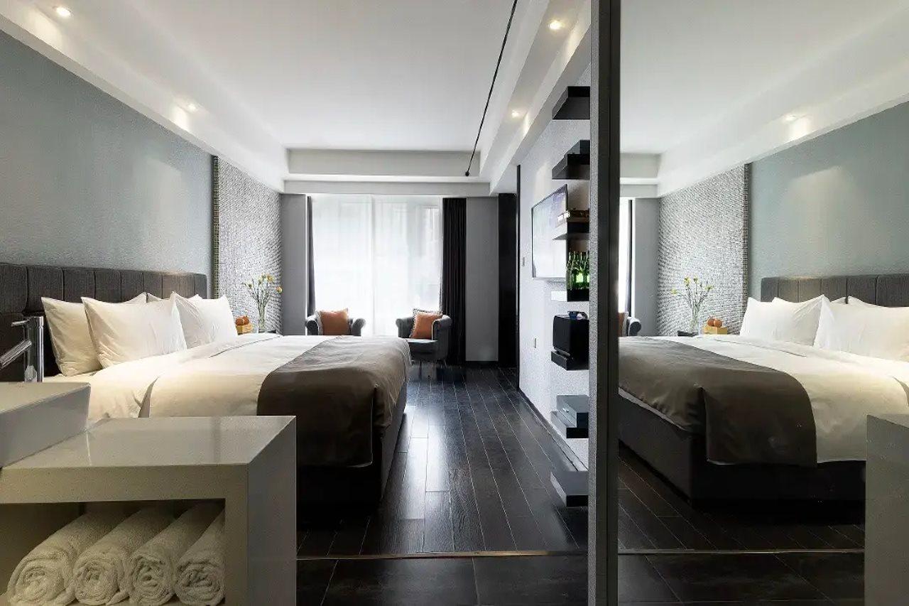 Holz Hotel Shenyang Bagian luar foto